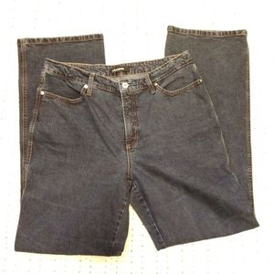 Cambio Basics Jade wide leg stretch denim Jeans, size 16